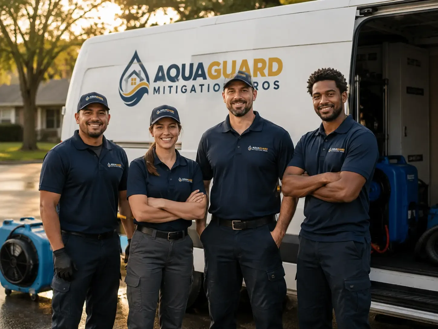Water Damage Mitigation company in Van Voorhis, PA